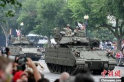 六爻日破美国纪念陆军成立250周年阅兵仪式在华盛顿举行